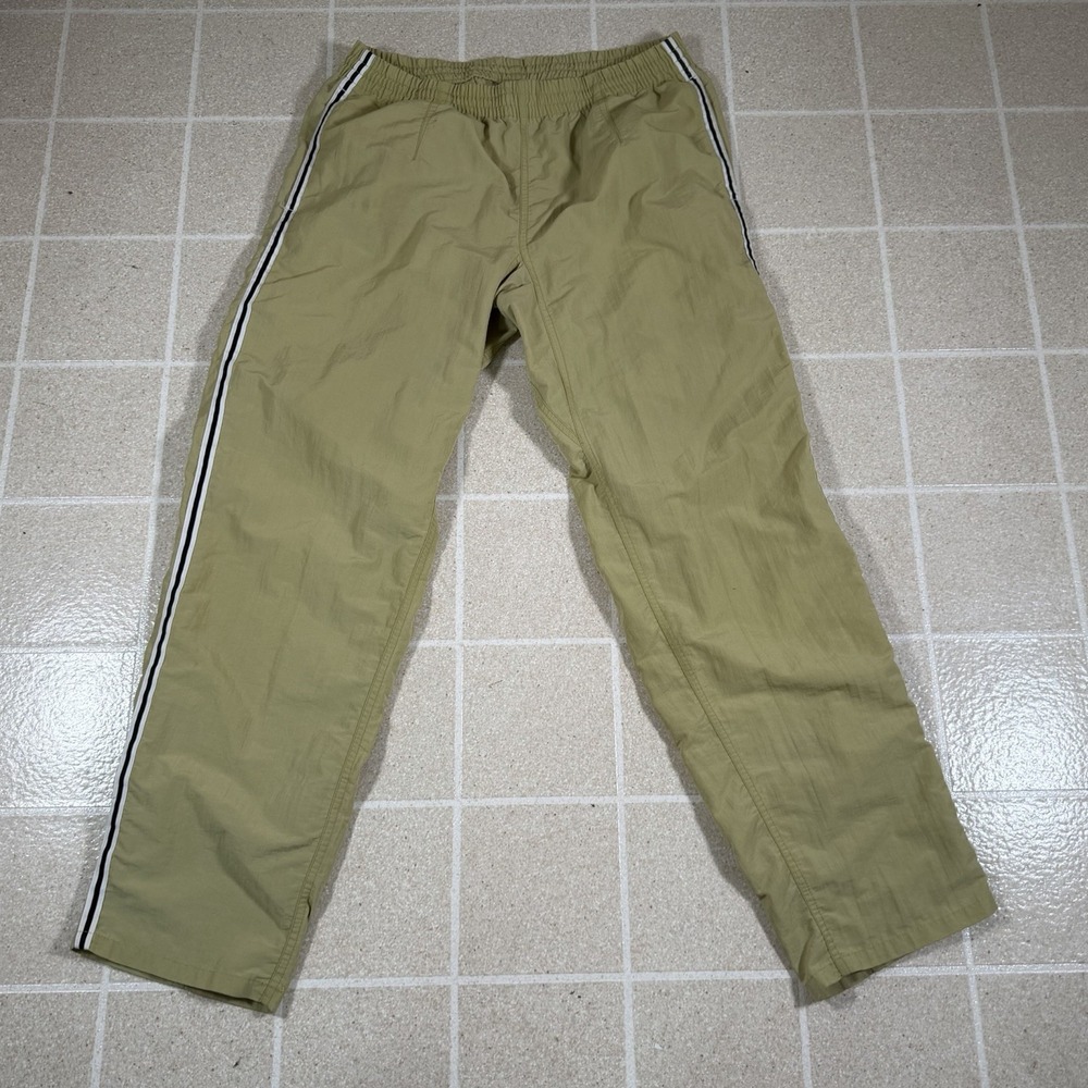 Vintage Y2K Champs Sports Nylon Track Pants Baggy Wide Leg Sz M